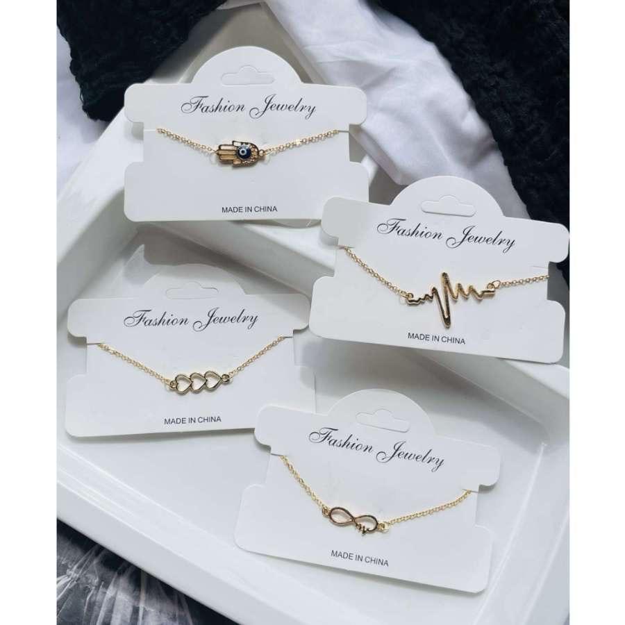 Golden Charms Bracelet