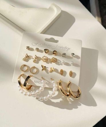 Everyday Earrings Combo (₹10 Per Pair)