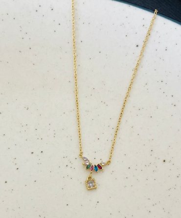 Denise Diamonds Necklace~ Anti Tarnish