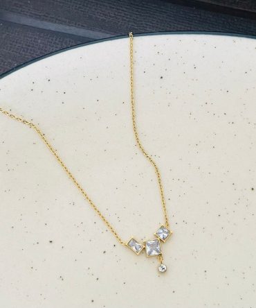Myla Multi Diamonds Necklace~ Anti Tarnish