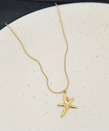 Starfish Necklace~ Anti Tarnish