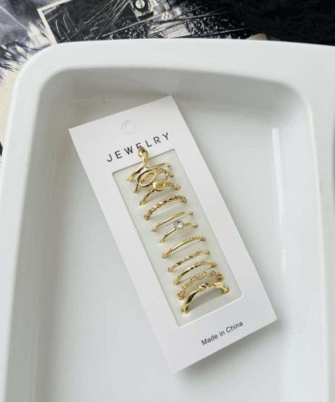 Charms Stack Rings Combo