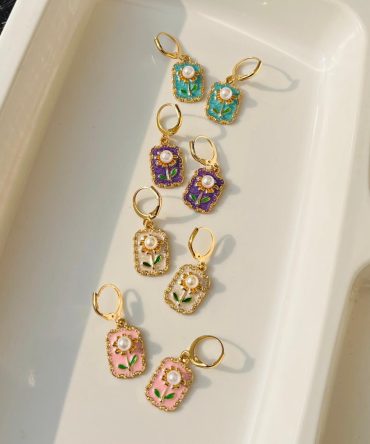 Blossom Pearl Earrings