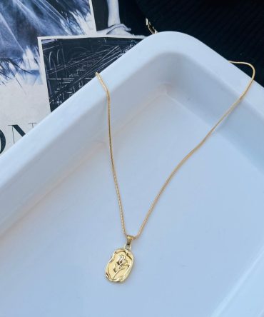 Golden Rosemary Necklace
