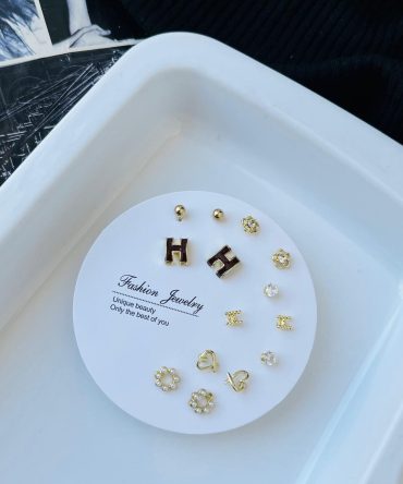 Minimalist Charms Studs Card - A