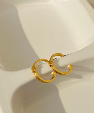 Skyler Golden Hoops