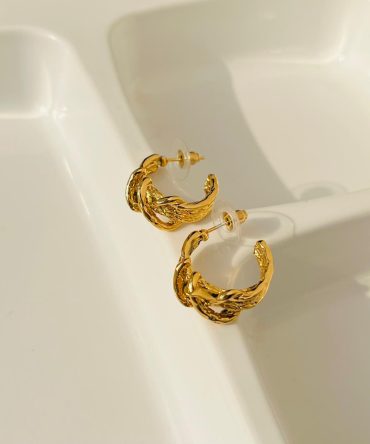 Infinitive Golden Hoops