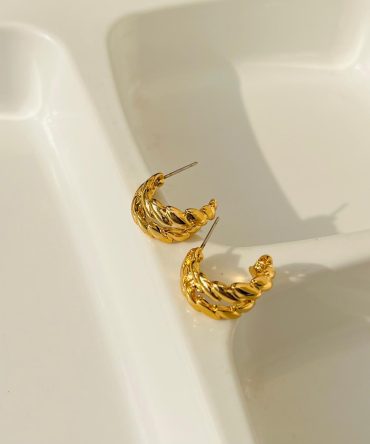 Simone Golden Hoops