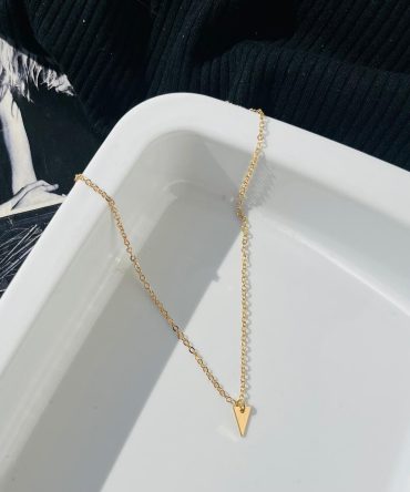 Golden Triangle Necklace