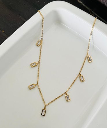 Diamonds Delight Necklace~ Anti Tarnish