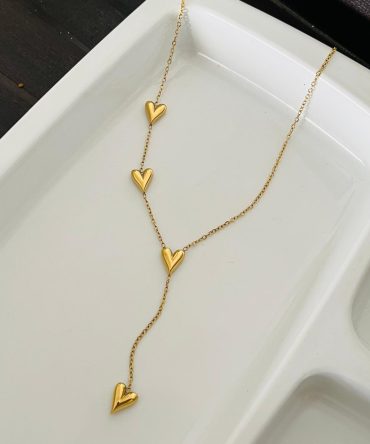 Heart Ecstacy Necklace~ Anti Tarnish