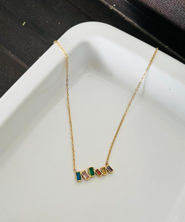 Crystal Delight Necklace~ Anti Tarnish