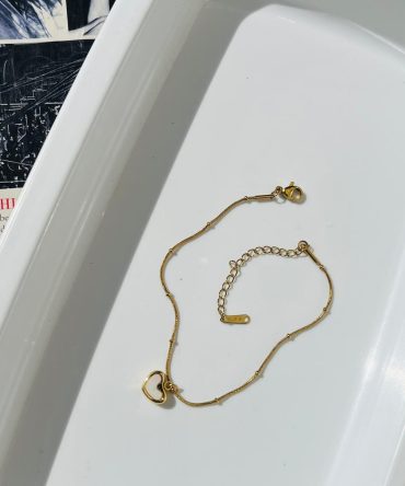 Stellar Heart Bracelet~ Anti Tarnish