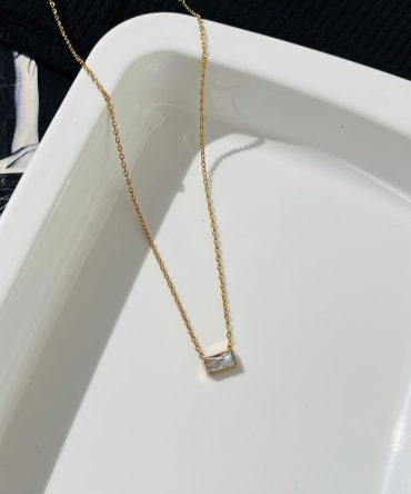 Dainty Diamond Necklace~ Anti Tarnish