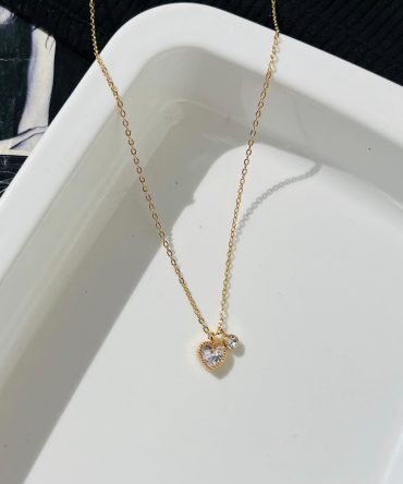 Dainty Heart Necklace~ Anti Tarnish